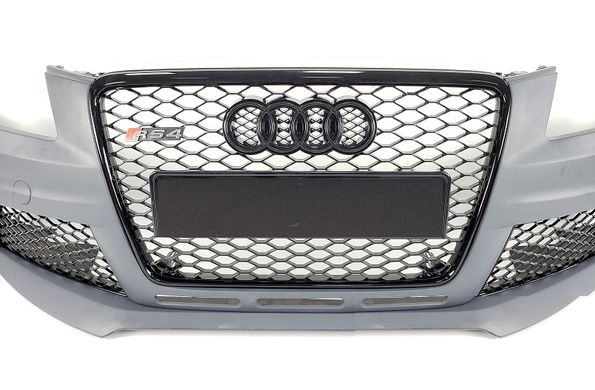 Бампер передній Audi A4 B8 RS (08-12 р.в.) тюнінг фото