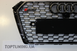 Решітка радіатора Ауді A4 B9 в RS4 стилі, чорна + хром рамка тюнінг фото