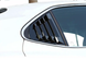 Накладки (зябра) на вікна задніх дверей Toyota Camry V70 (2018-...) тюнінг фото