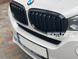 Решетка радиатора на BMW X5 F15 / X6 F16 стиль М черная глянцевая тюнинг фото