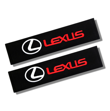 Накладки (чохли) для ременя безпеки Lexus тюнінг фото