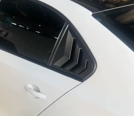 Накладки (жабры) на окна задних дверей VW Jetta Mk6 (2012-2018)  тюнинг фото