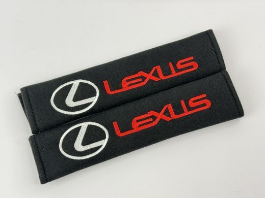 Накладки (чехлы) для ремня безопасности Lexus тюнинг фото