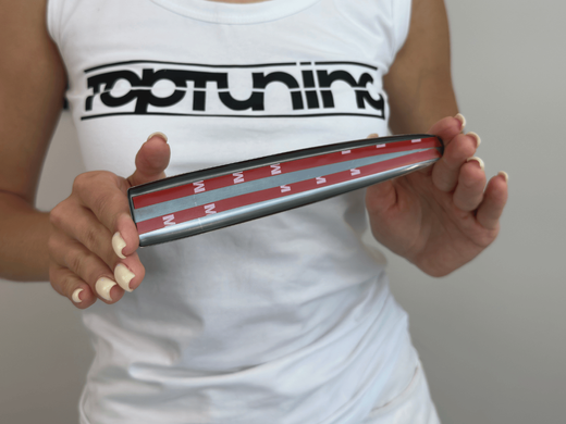 Накладки на дверні ручки на Toyota LC 120 Prado тюнінг фото