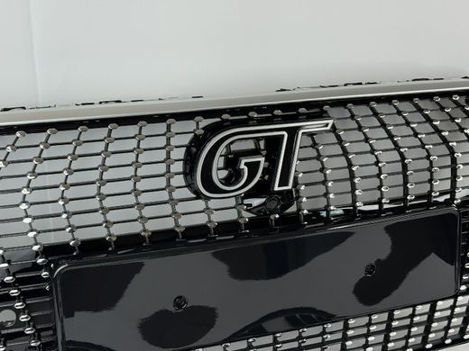 Решітка радіатора Ауді A4 B9 в стилі Diamond GT тюнінг фото