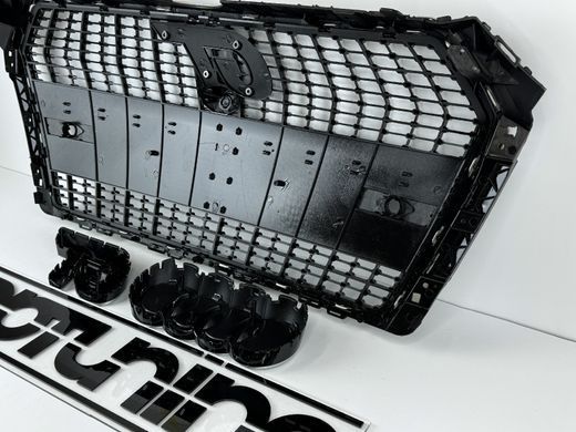 Решітка радіатора Ауді A4 B9 в стилі Diamond GT тюнінг фото