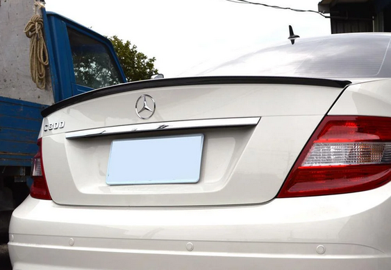 Спойлер багажника Mercedes-Benz C-class W204 (ABS-пластик) тюнінг фото