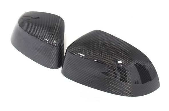Карбонові накладки дзеркал BMW X3 F25 / X4 F26 / X5 F15 / X6 F16 стандартний дизайн тюнінг фото
