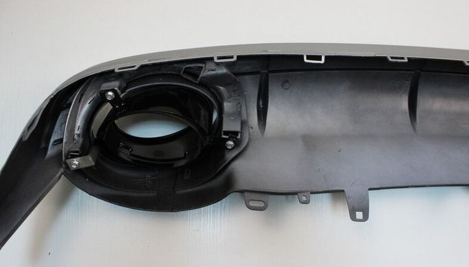 Накладка заднего стандартного бампера AUDI A6 C7 стиль RS6 (15-18 г.в.) тюнинг фото