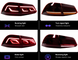 Оптика задняя, фонари VW Touareg 2 Full Led дымчатые (на заводской светодиод) тюнинг фото