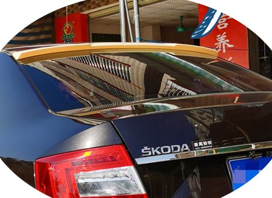 Спойлер козырек на Skoda Octavia A7 (13-18 г.в.) тюнинг фото
