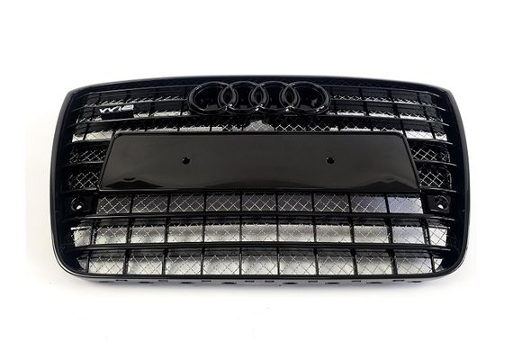 Решітка радіатора Audi A8 S8 чорна глянець (10-14 р.в.) тюнінг фото