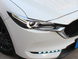 Накладки на фари Mazda CX-5, сріблясті (2017-...) тюнінг фото