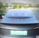 Спойлер под заднее стекло Tesla Model 3 черный глянцевый ABS-пластик  тюнинг фото
