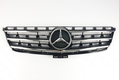 Решетка радиатора Mercedes W166 Chrome Black (2011-2015) тюнинг фото