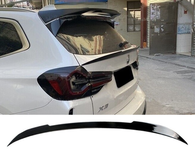 Cпойлер под стекло задней двери BMW X3 G01 черный глянец тюнинг фото