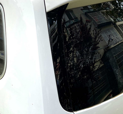 Боковые спойлеры на заднее стекло VW Sharan II (2010-2016) тюнинг фото