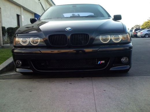 Реснички, накладки фар BMW E39 тюнинг фото
