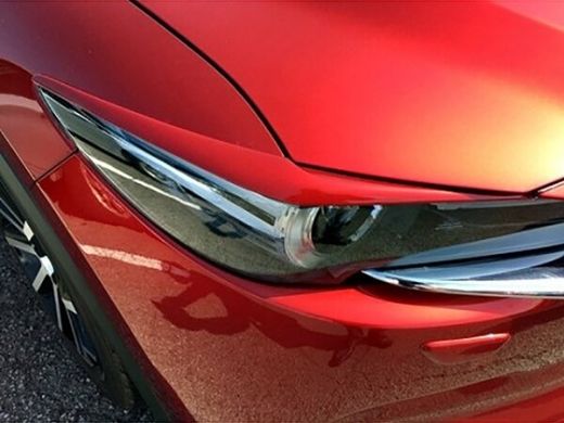 Накладки на фари Mazda CX-5 (2017-...)  тюнінг фото