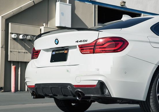Спойлер BMW 4 F32 стиль Performance (ABS-пластик) тюнінг фото