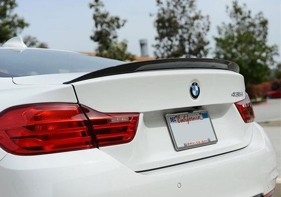 Спойлер BMW 4 F32 стиль Performance (ABS-пластик) тюнинг фото