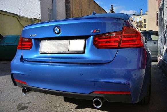 Спойлер BMW F30 стиль M3 (ABS-пластик) тюнинг фото