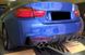Накладка (диффузор) заднего бампера BMW F32/F33 М-PERFORMANCE карбон тюнинг фото