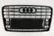 Решетка радиатора Audi A8 S8 черный глянец (14-17 г.в.) тюнинг фото