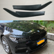 Накладки на фари, вії (бровки) BMW 5 G30 / G31 (ABS-пластик) тюнінг фото