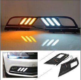Дневные ходовые огни (DRL) для VW Jetta MK6 (15-18 г.в.) тюнинг фото