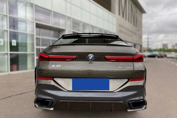 Спойлер багажника BMW X6 G06 стиль М4 ABS-пластик тюнінг фото
