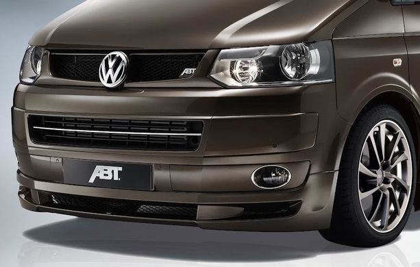 Накладка переднього бампера VW T5 FL стиль ABT (10-15 р.в.) тюнінг фото
