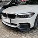 Накладка переднего бампера BMW 5 G30 / G31 M-PERFORMANCE широкая (17-20 г.в.) тюнинг фото