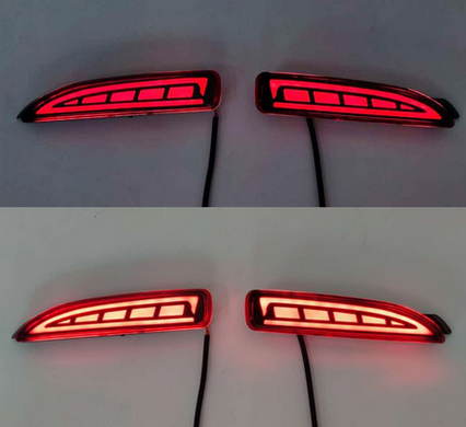Стоп-сигнали на Mazda 6, з функцією повороту (13-18 р.в.) тюнінг фото