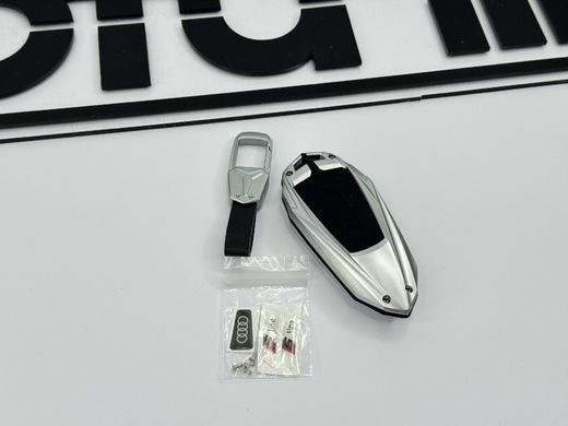 Чехол протектор на ключ для Audi A1 A3 A4 A5 A6 A7 A8 Q2 Q3 Q5 Q7 Q8 TT вар.2 тюнинг фото