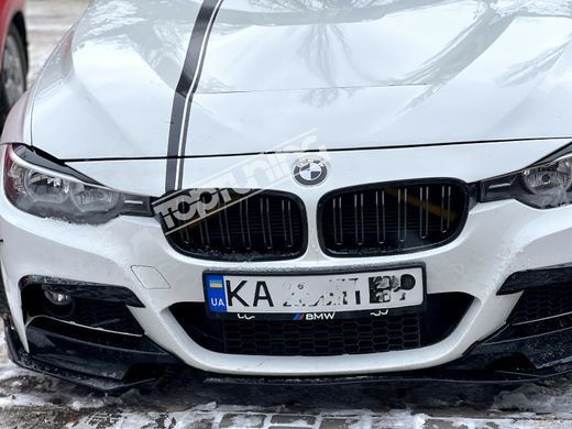 Накладки на протитуманки BMW F30/F31 М Sport чорний глянець тюнінг фото