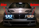 Ангельские глазки BMW 1 2 3 4 5 серий X3 X5 X6 Z4 белые O-образные тюнинг фото