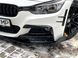 Накладки на протитуманки BMW F30/F31 М Sport чорний глянець тюнінг фото