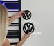 Комплект емблем фольксваген для VW Golf 6 , чорний глянець тюнінг фото
