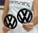 Комплект емблем фольксваген для VW Golf 6 , чорний глянець тюнінг фото