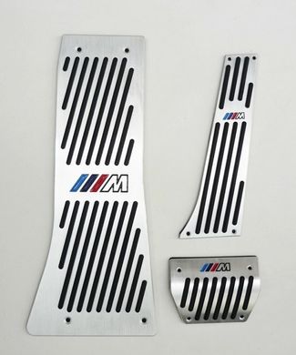 Накладки на педалі BMW X5 E70 / E71 з логотипом "М" тюнінг фото