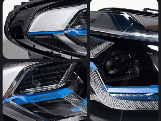 Оптика передня, світлодіодні фари BMW X3 G01 F97 / X4 G02 F98 на штатний ксенон тюнінг фото