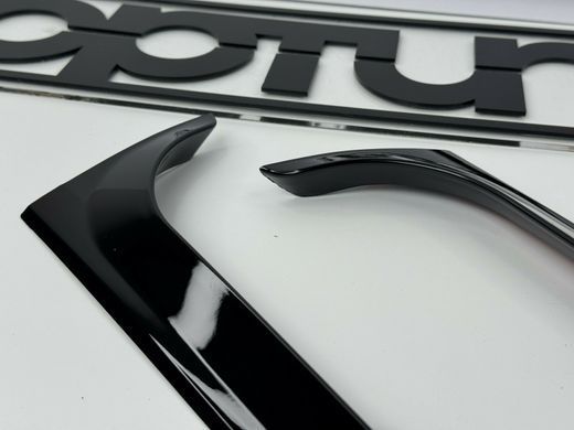 Боковые спойлера на заднее стекло Volkswagen Golf 6 хечбек тюнинг фото