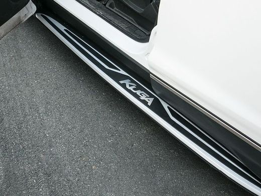 Пороги, подножки боковые Ford Kuga / Escape (13-19 г.в.) тюнинг фото
