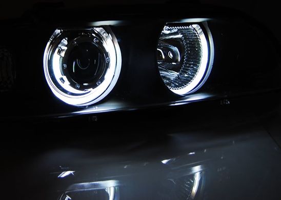 Оптика передняя, фары BMW E39 CCFL тюнинг фото