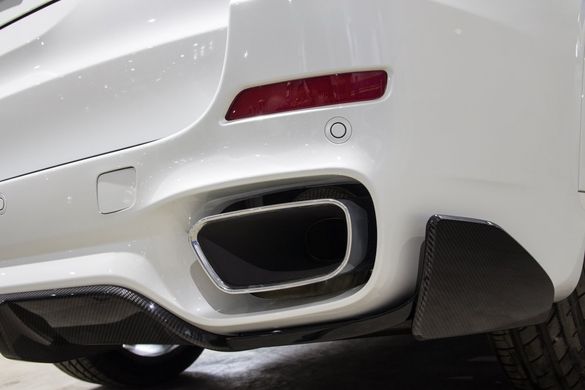 Накладка заднего бампера BMW X5 F15 стиль Перформанс тюнинг фото
