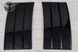 Накладки повітрозабірників на двері RANGE ROVER L405, чорні тюнінг фото