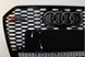 Решетка радиатора Ауди A6 C7 стиль RS6, черная глянец (14-18 г.в.) тюнинг фото