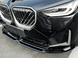 Накладка переднього бампера BMW X3 G45 MP 2025+ чорний глянець  тюнінг фото