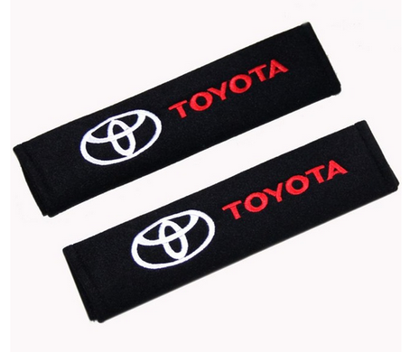 Накладки (чохли) для ременя безпеки Toyota тюнінг фото